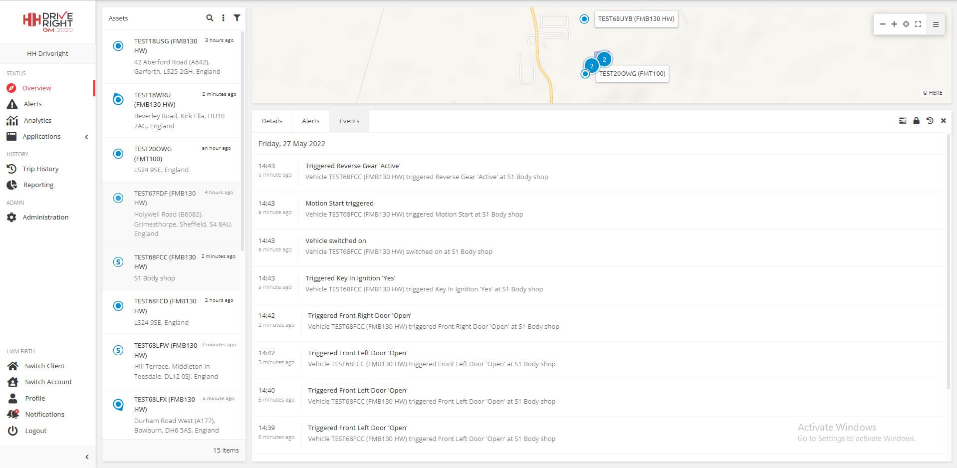 HHD Overview - Events HHD Overview - Events